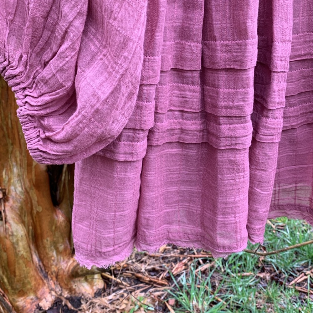 Free People Ari Mini Dress in Dusty Pink - Picture 8 of 11